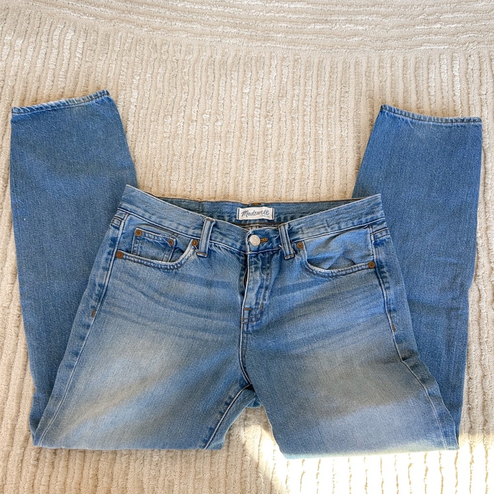 Madewell Light Blue Straight Leg Jeans